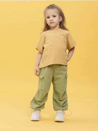 Футболка однотонная детская “Silver Team”